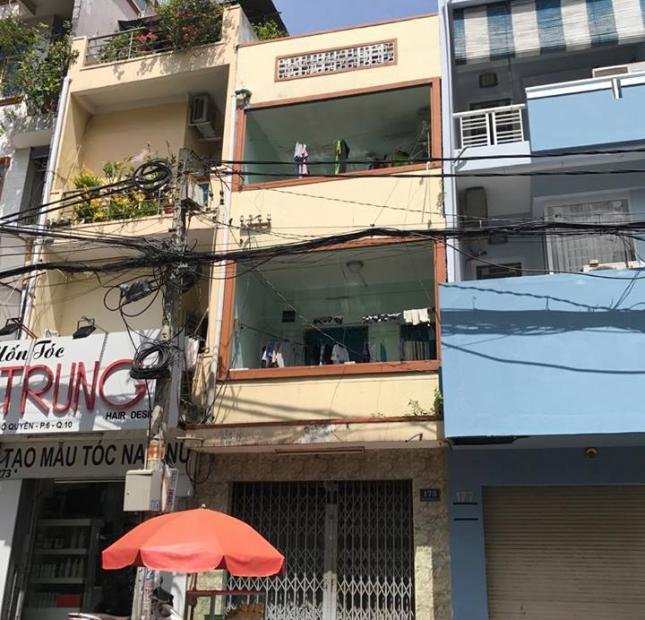 Bán nhà mặt tiền Trần Thiện Chánh, Quận 10, DT: 5x18m, 4 lầu, thuê 80tr/th, giá cực rẻ