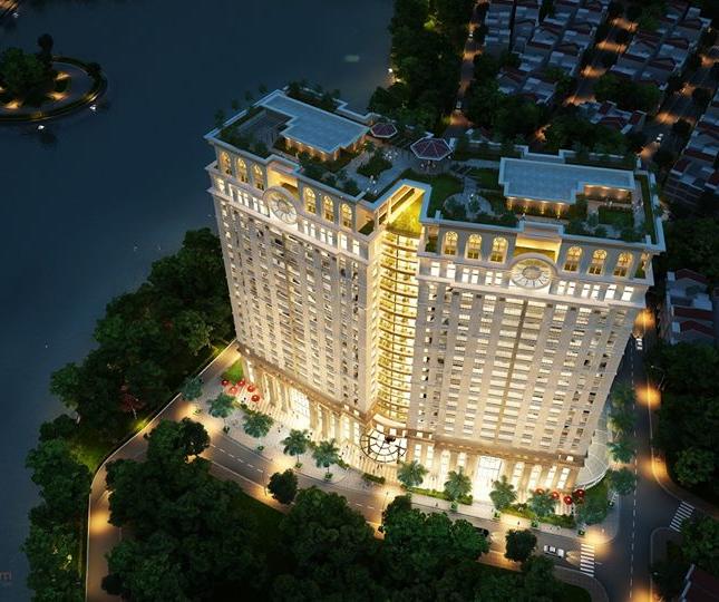 Cho thuê chung cư Tân Hoàng Minh 36 Hoàng Cầu, 3PN tầng cao, 125m2, full đồ giá 27tr/th