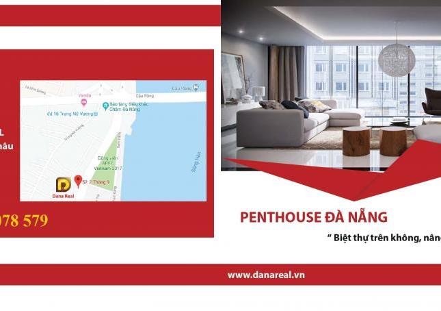 Bán căn hộ cao cấp penhouse nằm trên tầng 25 của chung cư F. Home trung tâm Đà Nẵng. LH: 090507857