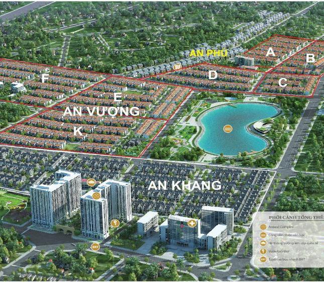 CĐT Nam Cường mở bán 30 biệt thự An Vượng Villa vị trí trung tâm KĐT Dương Nội, LH: 0967.164.636