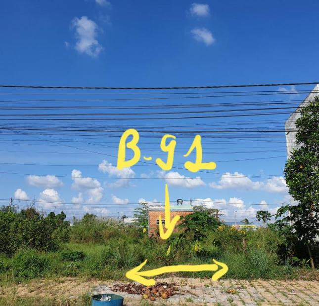 Bán nền khu dân cư Đông Phú lô B - 91, DT 91m2, giá 580 triệu, đường số 3