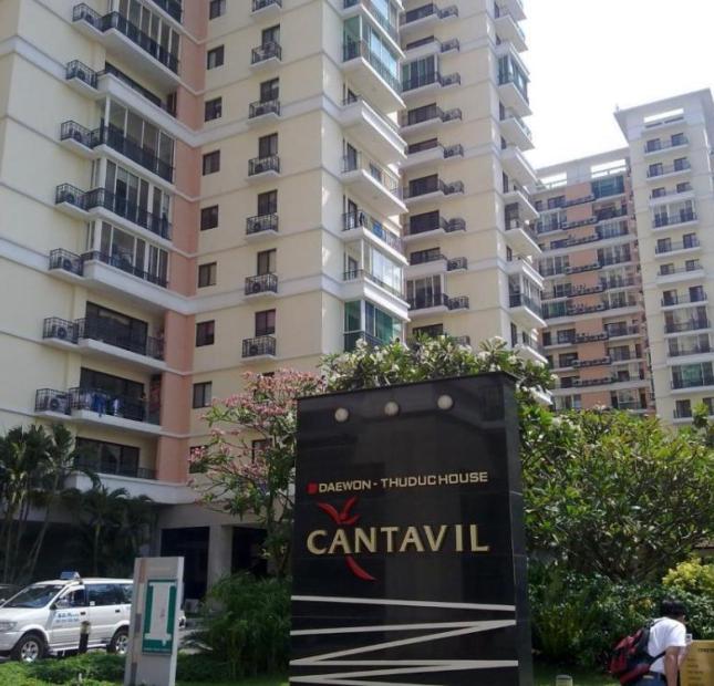 Cho thuê căn hộ Cantavil, quận 2, 2PN, giá 14 triệu/th, nội thất cao cấp
