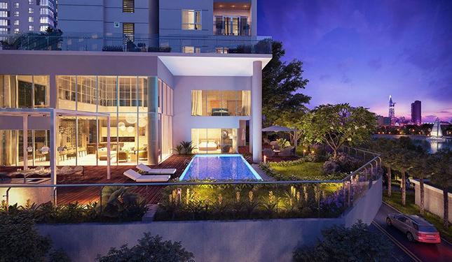 Bán căn hộ hạng sang Sky Villa, 4PN, dự án Feliz En Vista view sông tầng cao