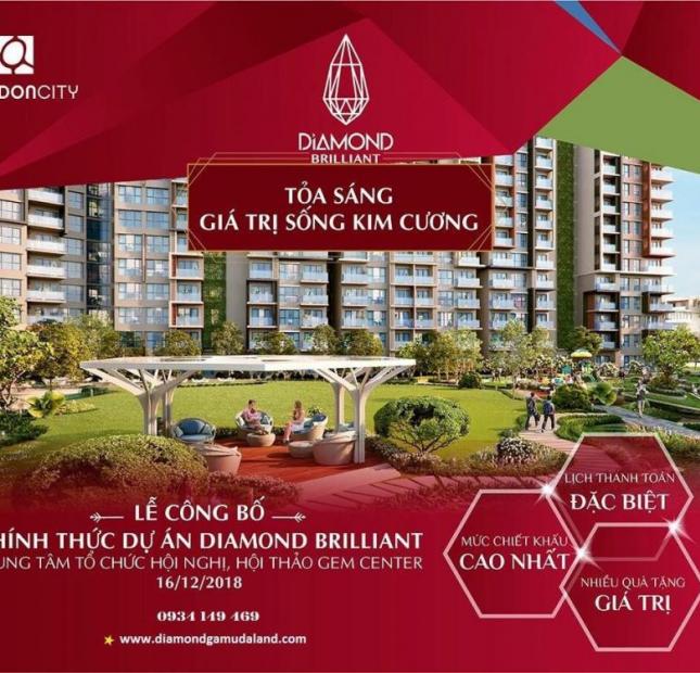 Công bố căn hộ siêu cao cấp Diamond Brilliant tại khu đô thị Celadon City