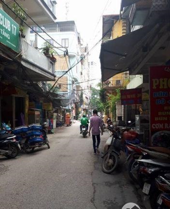 Bán gấp nhà 55m2 phân lô ngõ ô tô, KD sầm uất, ngõ phố Thái Thịnh, Tây Sơn