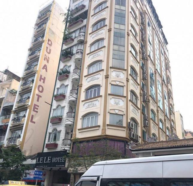 Bán khách sạn 3 sao, MT Lê Thánh Tôn, 8x20m hầm + 9 lầu, HĐ thuê 500tr/th, giá 135 tỷ