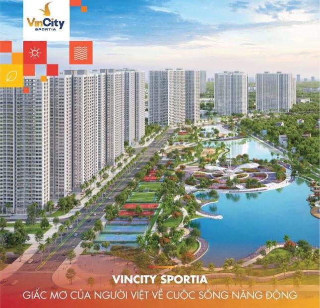 Bán căn hộ chung cư Vincity Sportia Tây Mã Đại Mỗ, vị trí đẹp giá CĐT. LH