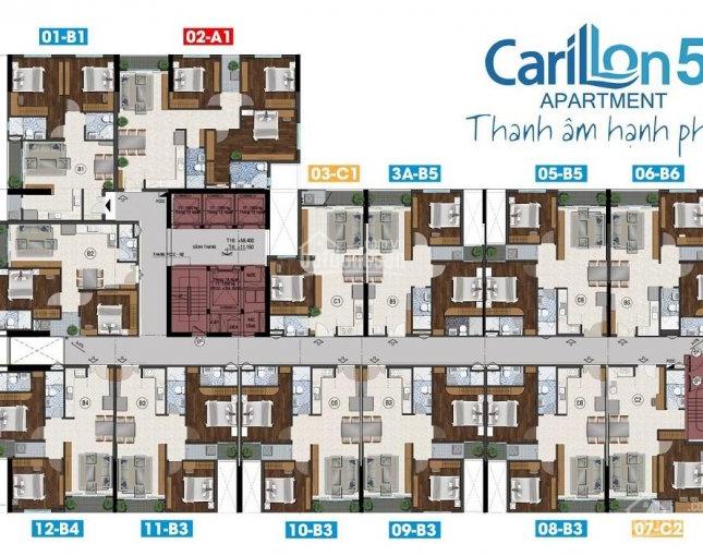 Cam kết 1.6 tỷ nhận ngay nhà mới, chỉ duy nhất tại căn hộ Carillon 5 quận Tân Phú, LH 0933549979