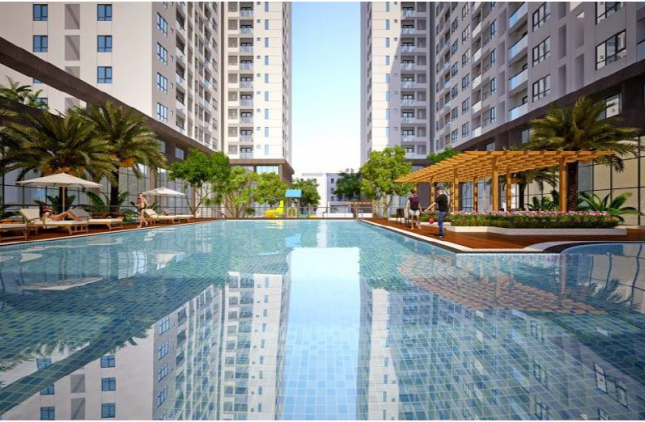 Cho thuê căn hộ Oriental Plaza, DT 80m2, 2PN, giá 11tr/tháng, LH 0902541503