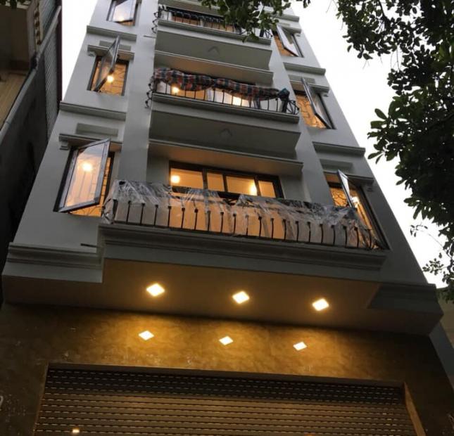 Cho thuê nhà phân lô ngõ 140 Nguyễn Xiển, 56 m2 x 7 tầng, nhà mới hoàn thiện hiện đại