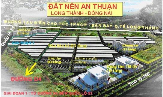 Chính chủ cần bán 1 lô biệt thự dự án khu dân cư An Thuận Victoria City, Long Thành, 0937012728