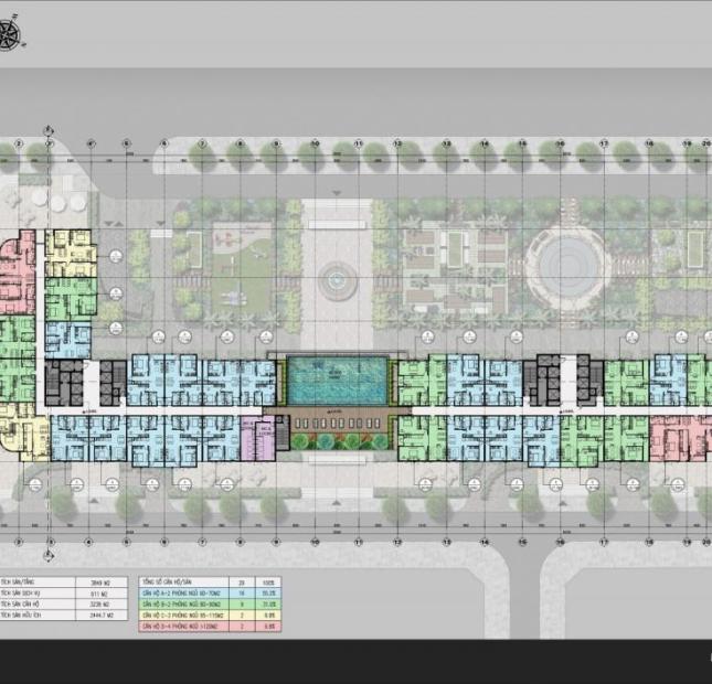 Mở bán chung cư Larissa Đại Kim, DT: 64 - 138m2 giá đợt 1: 0918.11.4743