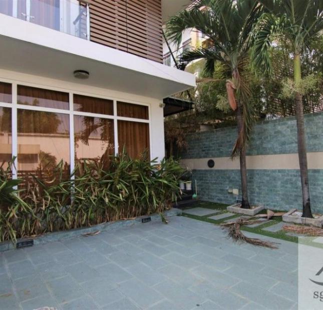 Cho thuê villa Thảo Điền, 183m2, 4PN, nội thất đầy đủ, giá 77 tr/th, để ở, làm văn phòng