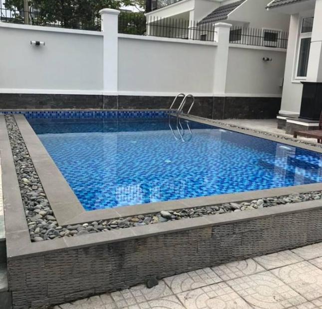 Villa Thảo Điền, 200m2, 2PN, nội thất cơ bản có hồ bơi giá 70tr/th(3000$) để ở, làm văn phòng