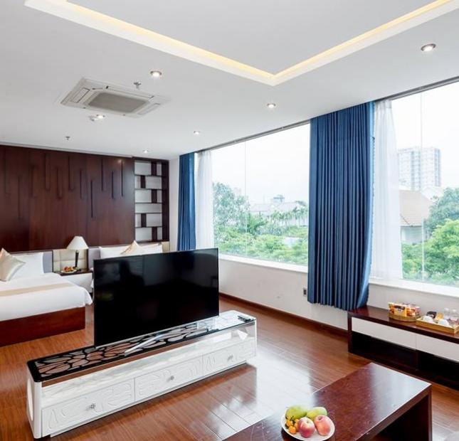 Chính chủ bán khách sạn 10 tầng 47 phòng đường Dương Đình Nghệ, cách biển Phạm Văn Đồng 150m
