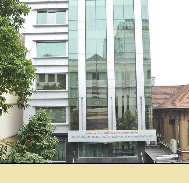 Chính chủ cho thuê VP (40-140-200)m2, building đẹp nhất phố Trần Quốc Toản, Quang Trung, Hoàn Kiếm