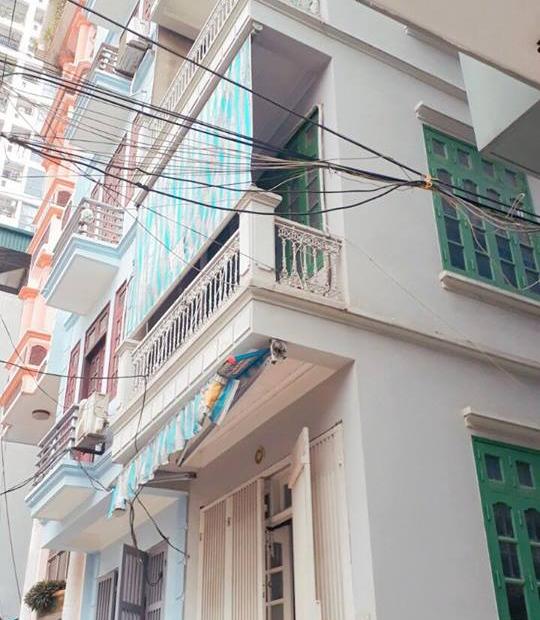 Cho thuê nhà riêng 4 tầng trong ngõ 120 Trần Bình, Cầu Giấy ngõ rộng ô tô đỗ cửa full đồ