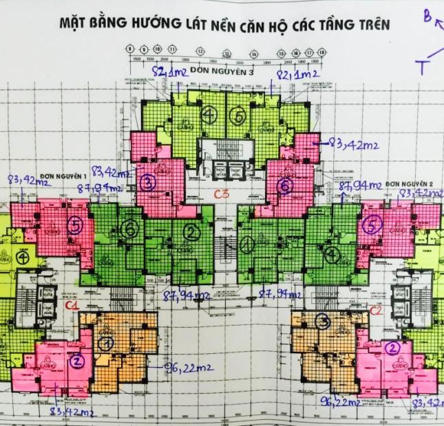 Miễn MG 0936104216 Dung, bán nhanh căn CC Z133 BQP, DT 84.6m2, căn 1406, giá 16tr/m2