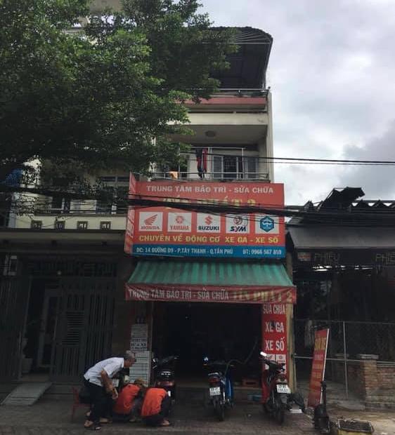 Nhà mặt tiền kinh doanh đường D9, Tây Thạnh, Q. Tân Phú, 4x25m, 2.5 tấm, 11tỷ
