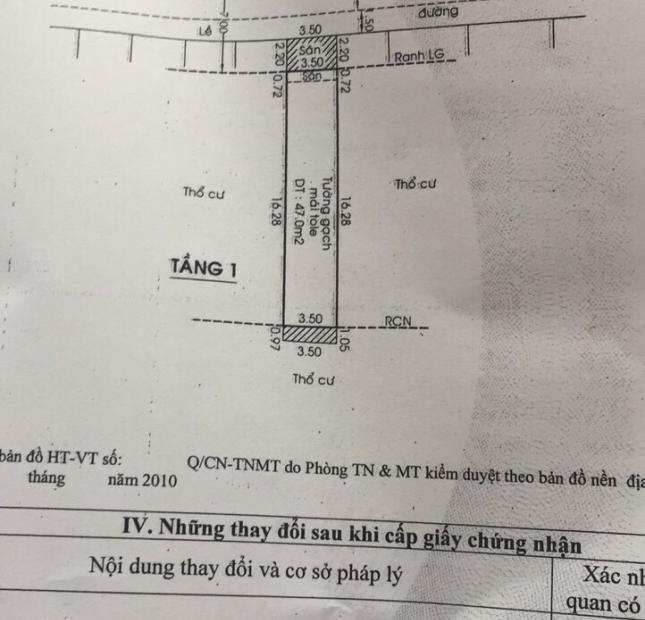 Bán nhà mặt tiền đường Số 49 Bình Thuận, Quận 7, DT 3,5x21m. Giá 5,8 tỷ 