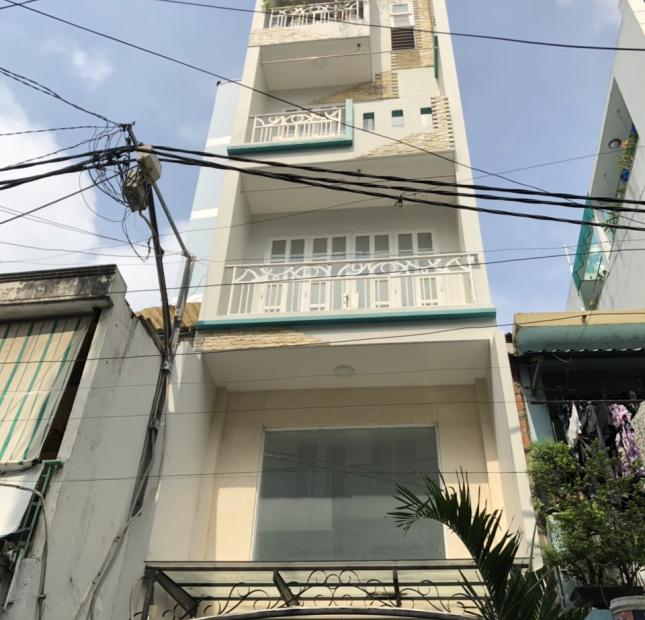 Bán nhà mặt tiền Nguyễn Cảnh Chân, Quận 1, DT: 3x10m, KC trệt 4 lầu ST giá 15 tỷ, 0935469960