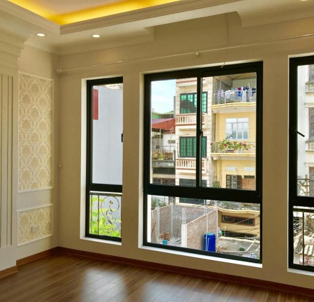 11.5 tỷ nhà xây mới cực đẹp 50m2, 6T, khu phân lô Nguyên Hồng, Láng Hạ, Đống Đa