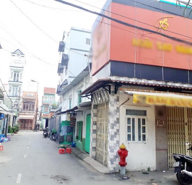 Bán nhà 1 lầu 2 mặt tiền đường nội bộ 8m Hưng Phú, Phường 9, Quận 8