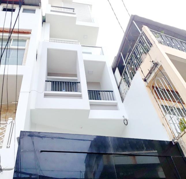 Bán nhà mới 3 lầu mặt tiền đường Hưng Phú, Phường 9, Quận 8