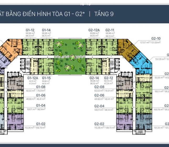Bán căn hộ chung cư tại dự án Sunshine Garden, Hai Bà Trưng, Hà Nội. DT 96m2, giá 31.5 triệu/m2