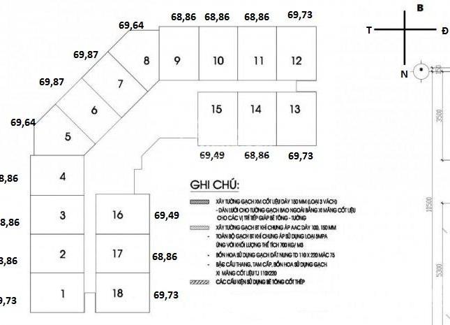 Cần bán gấp chung cư CT2A Thạch Bàn căn 1618, DT 69.37m2, giá 15tr/m2, LH chính chủ: 0981129026