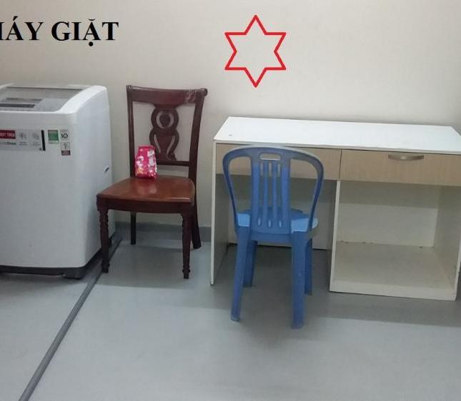 Phòng trọ Quận Tân Bình 25m2, máy lạnh, WC, giường, nệm