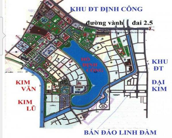 Bán đất nền khu tại Định Công ,nằm trên đường Vành Đai 2.5