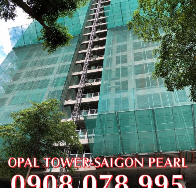 Bán CHCC căn số 5, DT 90.12m2, 2PN dự án Opal Tower, Saigon Pearl, hotline 0908 078 995