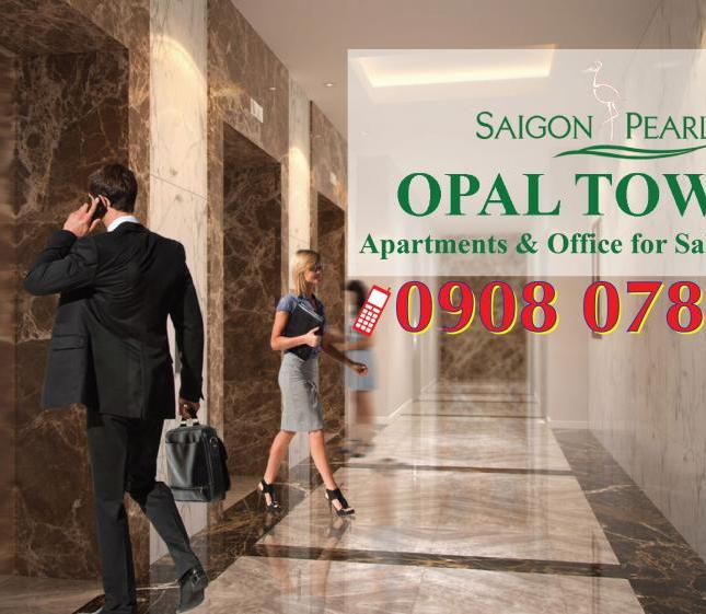 Bán căn hộ 2PN số 11 Opal Tower, Saigon Pearl, hotline 0908 078 995