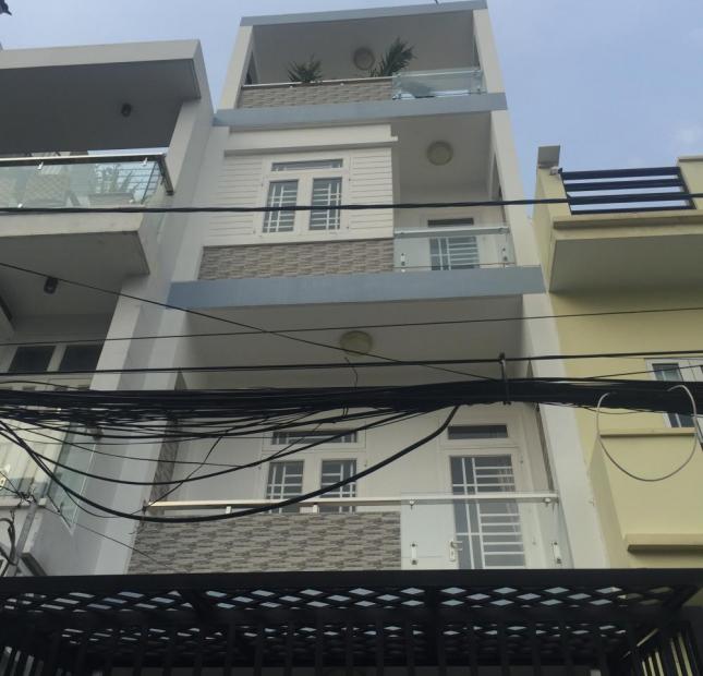 Bán nhà mới Nơ Trang Long, P. 13, quận Bình Thạnh, 4x18m, giá 8 tỷ TL, liên hệ 0903074322
