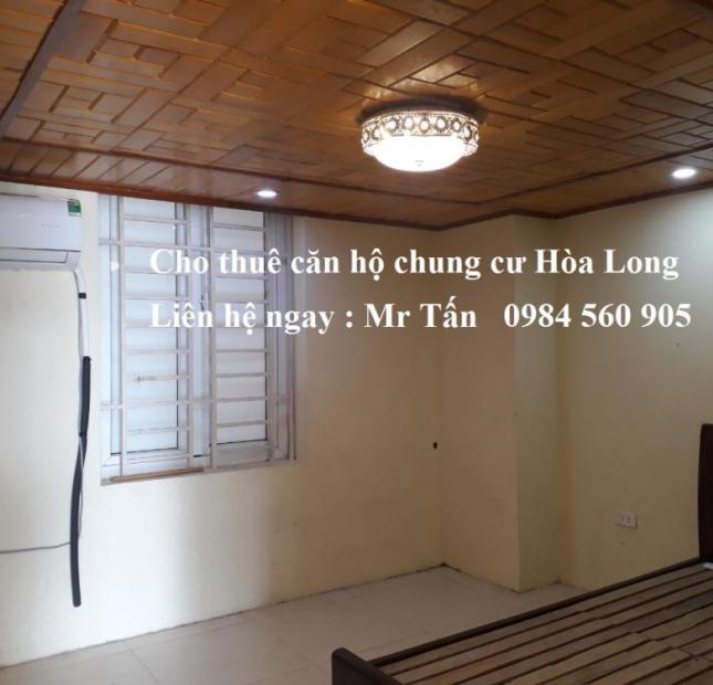 Cho thuê chung cư  Hòa Long  giá rẻ tại TP. Bắc Ninh