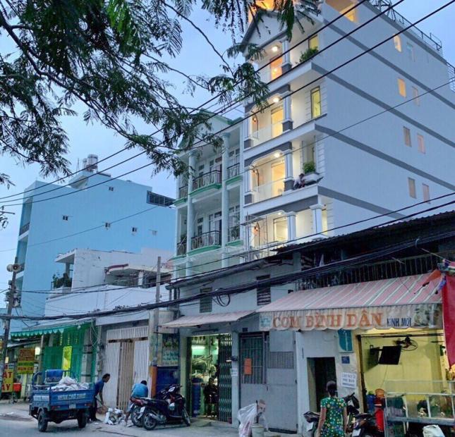 Bán khách sạn 3 lầu (nở hậu) mặt tiền Bùi Văn Ba Tân Thuận Đông Quận 7