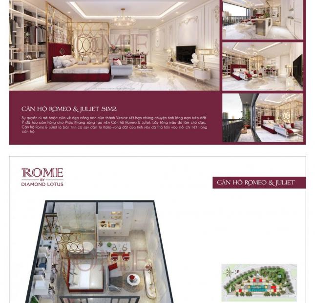 Nhận booking giữ chỗ căn hộ Rome by Diamond Lotus, Q2 kiến trúc cổ điển Châu Âu