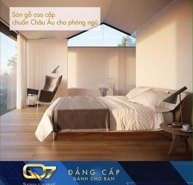 Bán căn hộ cao cấp 1PN chính chủ mặt tiền đường 40m, view sông Sài Gòn 