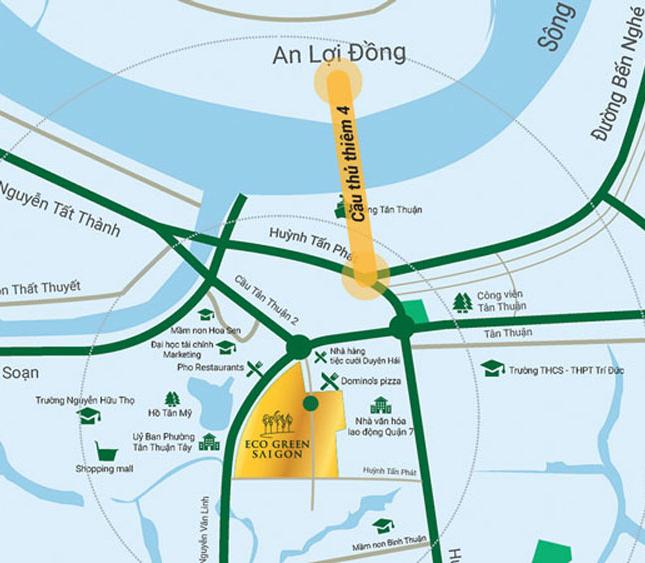 Bán căn hộ chung cư cao cấp MT đường Nguyễn Văn Linh, Quận 7 - giá chỉ từ 2,4 tỷ/căn 2PN