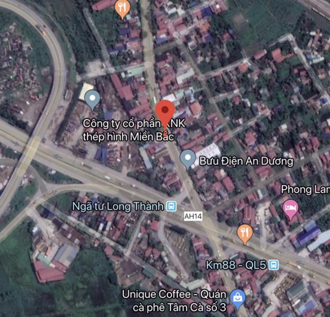 Bán lô đất mặt đường gần ngã tư Long Thành, Nam Sơn, An Dương. DT 89m2, giá 2 tỷ