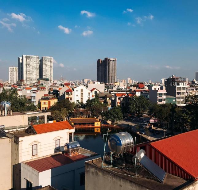 Bán gấp chung cư mini phố Triều Khúc, Thanh Trì, 65m 6 tầng thang máy, lợi nhuận 40tr/tháng.