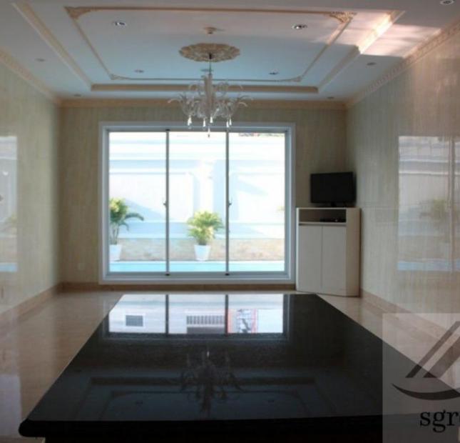 Cho thuê villa compound Thảo Điền, 400m2, 5PN, giá 118tr/th, hồ bơi để ở, văn phòng, LH: 0909246874