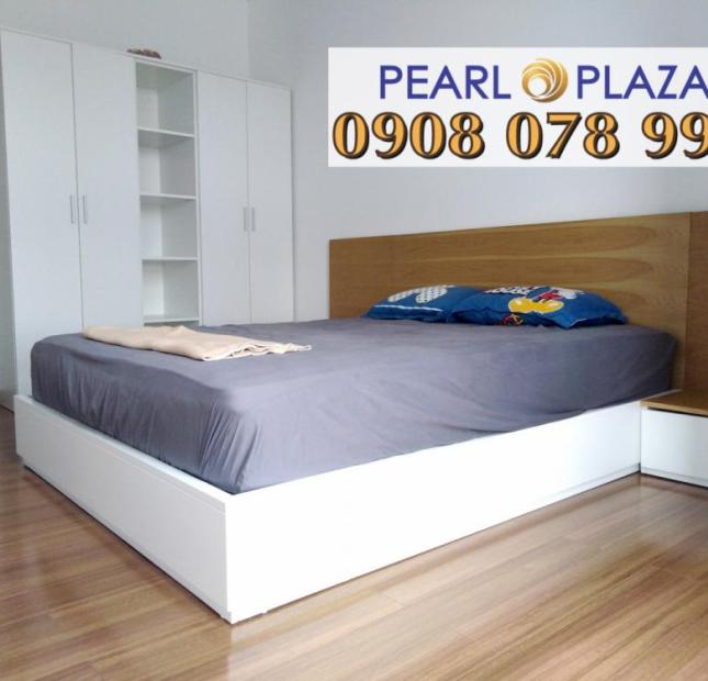 Bán căn hộ Pearl Plaza, Bình Thạnh, 123m2, căn góc, full nội thất, giá chỉ 7,29 tỷ, 0908078995
