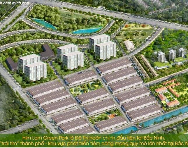 Bán đất nền khu đô thị Him Lam Green Park, Đại Phúc, Bắc Ninh, LH 0982.65.66.98