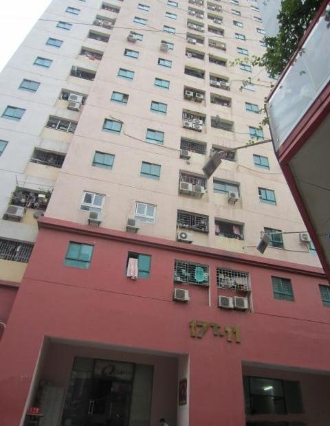 Cho thuê căn hộ 17T11 Nguyễn Thị Định, 96m2, căn 3 PN, đồ cơ bản, giá 11 triệu/tháng