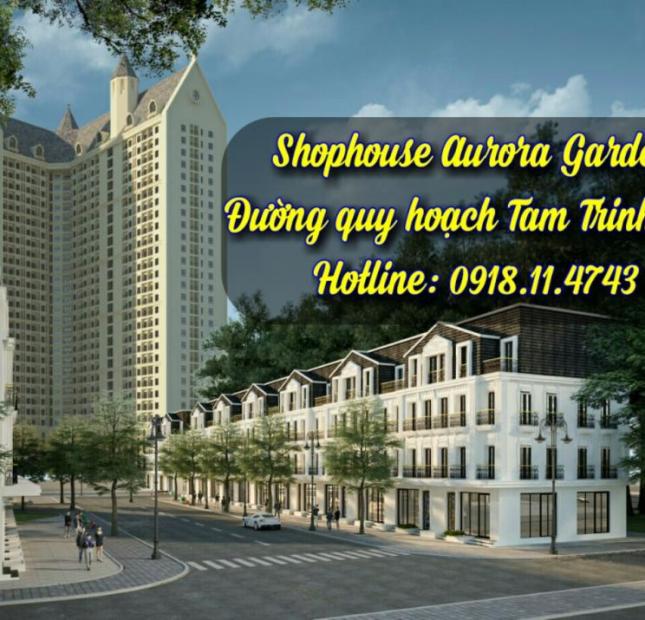Mở bán 43 căn shophouse 727 Tam Trinh, đường QH 55m, DT: 97.6 - 166m2. CĐT: 0918.11.4743