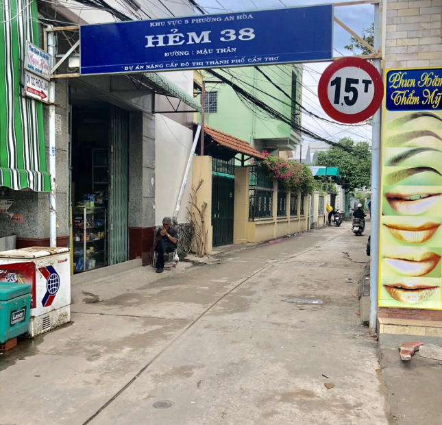 Bán nhà hẻm 38 đường Mậu Thân, phường An Hòa, Ninh Kiều, Cần Thơ