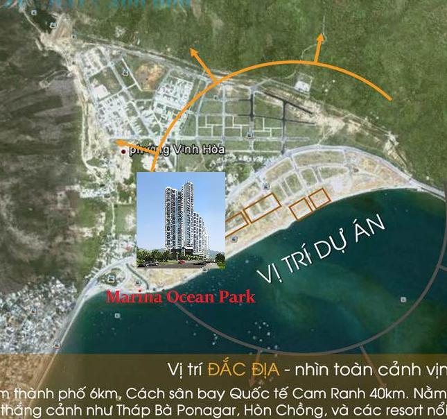 Chỉ từ 1 tỷ bạn sẽ là chủ nhân căn hộ Marina Ocean Park 100% view biển