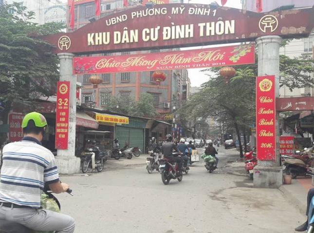 Bán đất tại đường Đình Thôn, Nam Từ Liêm, Hà Nội, diện tích 50m2, giá 58 triệu/m2
